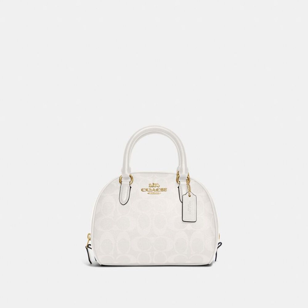 ALMOST PERFECT Coach Outlet Sydney Satchel In Signature Canvas